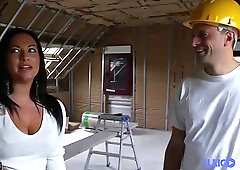 Eva is a slutty, French brunette who likes a good fuck, even with a total stranger