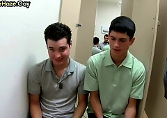 Hazed college str8 stud fucks guy 4 frat in dormitory