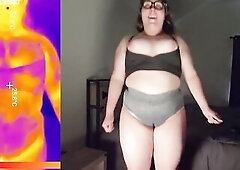 Sports Brassiere Try-On COMPLETE COLLECTION with Boob Bounce Tests and Bare Twerk Tease (4K Landscape)