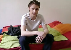 Brunette guy with a shapely ass enjoying POV fucking in HD