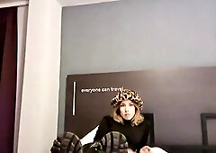 This day I was in high and warm boots all day, so my feet and socks are very perspired. 1st that guy has to lazily take off my perspired boots and sme