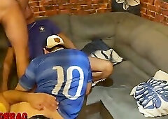 Brazil winning the game and we're scoring! Full teaser video on my XVIDEOS RED.