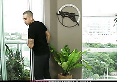 Blonde teen gets wet & receiving huge dick