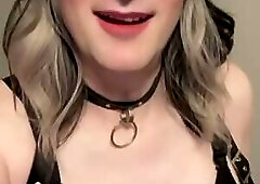 CD eats cum from her ass