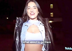 Cheating Blowjob: Big Ass Nuria Millans Public Affair