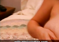 Lesbo lactation fetish with milky titties and breasty chicks