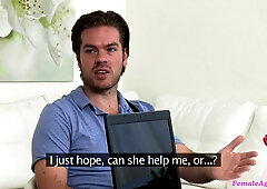 British Stud In Perfect Casting 1 - Female Agent