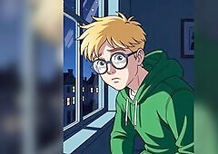 AI Voyeur watches his neighbour throughout the window