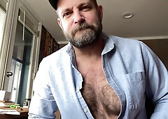 Seattle Stepdad Verbal Jerk Off After Work