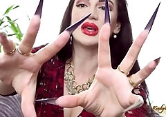 Asmr, female domination, edging