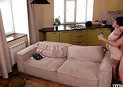 DTFsluts - Russian doxy Hawt Pearl bangs her boyfriend