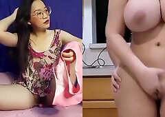 Crystal Lust - Beautiful Big Boobs Girl Ass Fuck By Boyfriend While Standing