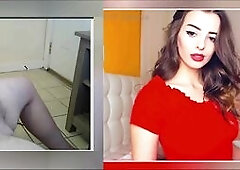 Cam2cam With Hot Busty European Beauty