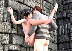 Adult game featuring big boobs and animated action