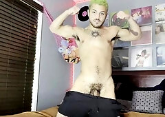 PitsAndPubes - Hunk Dark & hairy Malakai White sniffing