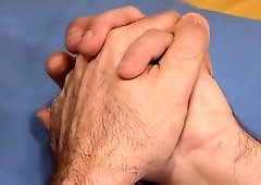 Incredible male pornstar in crazy tattoos, masturbation gay porn movie