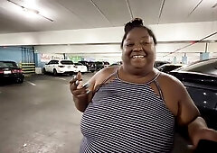 Public Sighting of Your Favourite Los Angeles SSBBW Penis Drainer