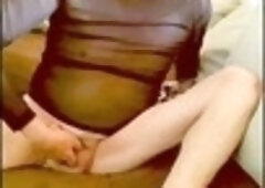 Jerk of, mature sissy, mature