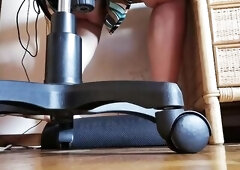 45 Minutes Below My Desk: Bawdy Soles & Filthy Naked Feet Focus