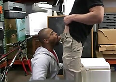 Desperate guy does anything for money