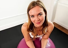 Blonde Bombshell Stella Sedona's Intense POV Seduction