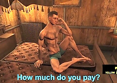 This fellow will do anything for money!