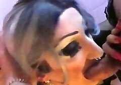 Mature stocking sissy huge orgasm sextape cumshot