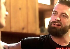 Alpha Wolf gets hard ass pounding from lover Isaac X