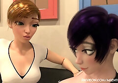 Dollar love - hermaphroditism on woman!