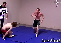 Slender Young Gays Have Long And Hardcore Wrestling Session