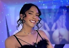 Big load, brunette pov