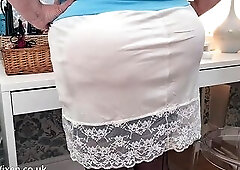 Shy Floozy Is Hopeless For a Mans Cum Over Her Large Older Saggy big beautiful woman Melons