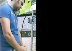 Public jacking off in home depot garden center