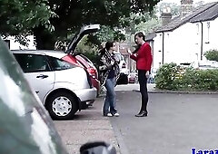 Aged brit fingering pickedup sinless honey then shares jock in threesome