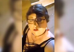 Just a late night walk in the middle of city.