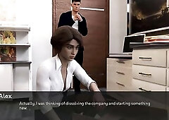 the employees are angry to their boss, coz this chab screwed 'em all