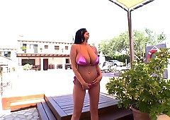 Sha Rizel - Pink Shine Bikini 1 - PinupFiles