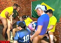 Brazil winning the game and we're scoring! Full teaser video on my XVIDEOS RED.