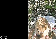 CaraxJack__ Amateur couple have wild sex between forest and mountain ????⛰️