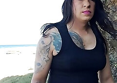 I decided to expose myself and piss in front of everyone at the beach