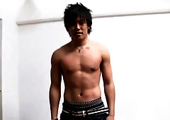 Crazy Asian homosexual dudes in Exotic fingering, dildos/toys JAV clip