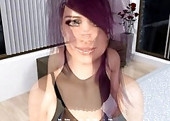 Trans girls in steamy rides