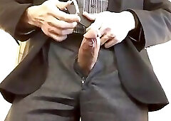 Str8 daddy horny at work