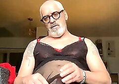 Fat Willi in black and in red .