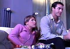 Long legged Euro beauty in lingerie gets fucked