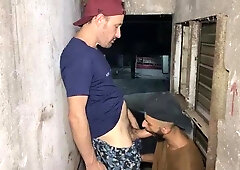 Security caught the having fuck-a-thon at the construction website and came to join in.