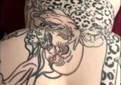 Hot tattooed big beautiful woman PAWG takes knob like a champ