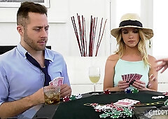 Joel Loses His Booty to Adira Allure Pegging Him With Her Big Strap On Prick