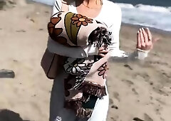Malibu Beach Date With Blonde Babe Jill Kassidy