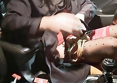 A recent messi task , indecent petticoat and nylons in void urine and jizz 1